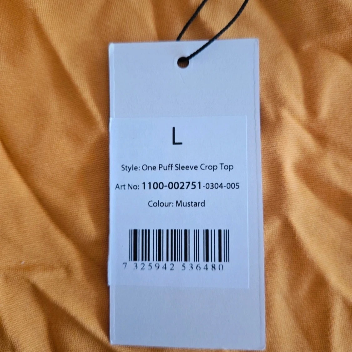 Ny croppad one shoulder topp  - 92