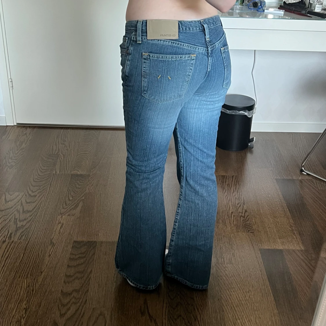 Lågmidjade jeans - 90