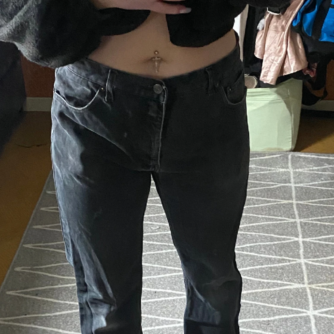 Lågmidjade jeans 
