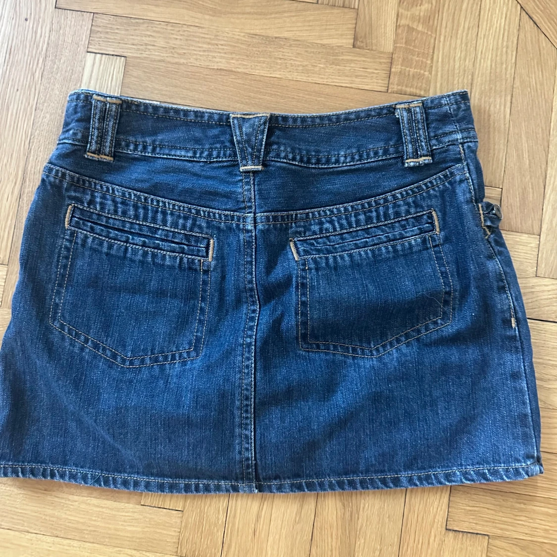 Mörkblå minikjol - 90