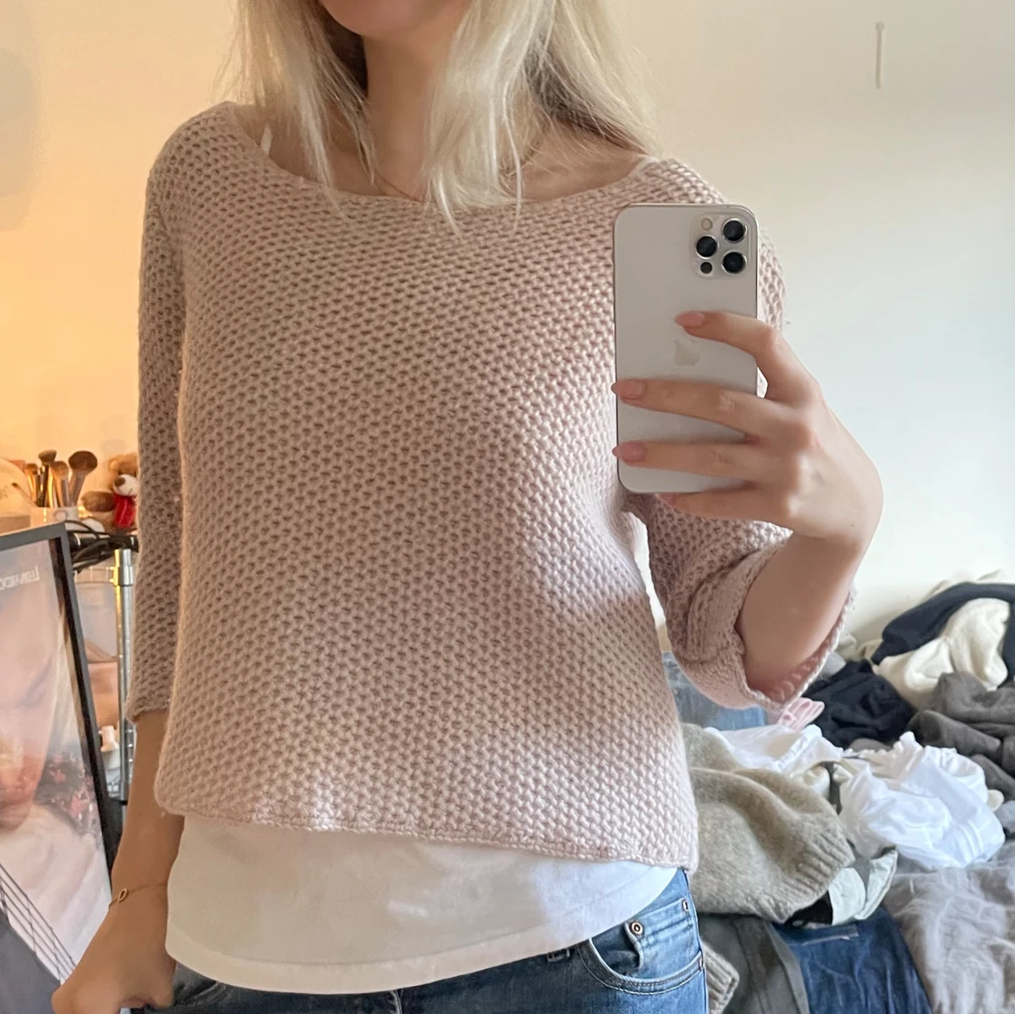 Stickad tröja  - 91