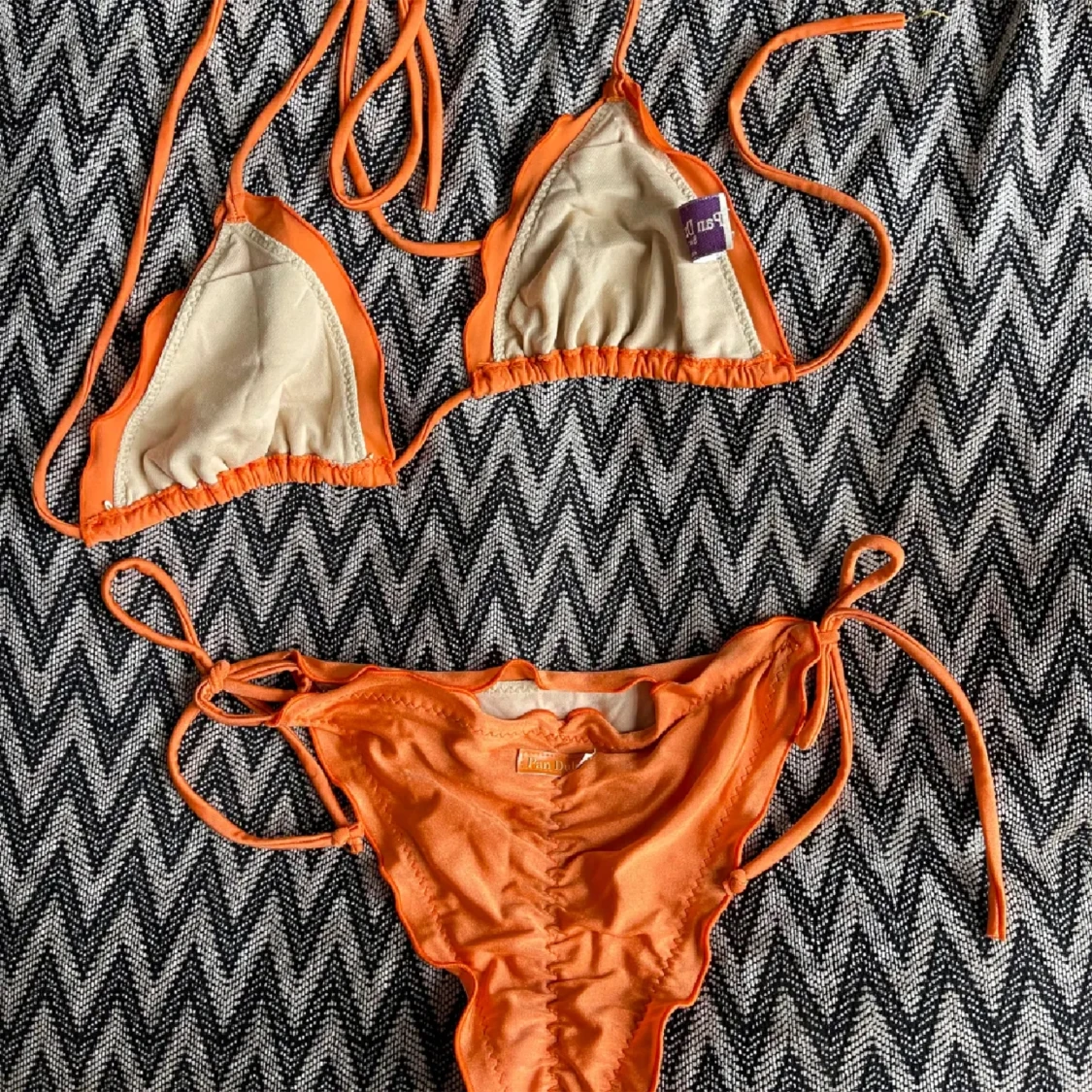 Orange bikini - 90