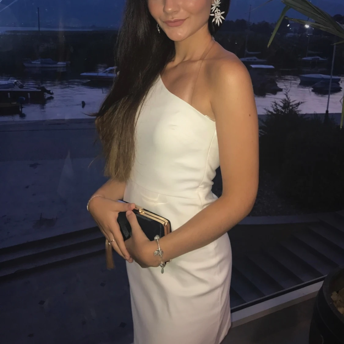 Zara - Vit kortklänning  - 2