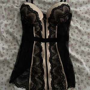 Black And Pink Lingerie  - Super cute pink and black lingerie from Censored, the cups are padded but can be taken out if wanted.