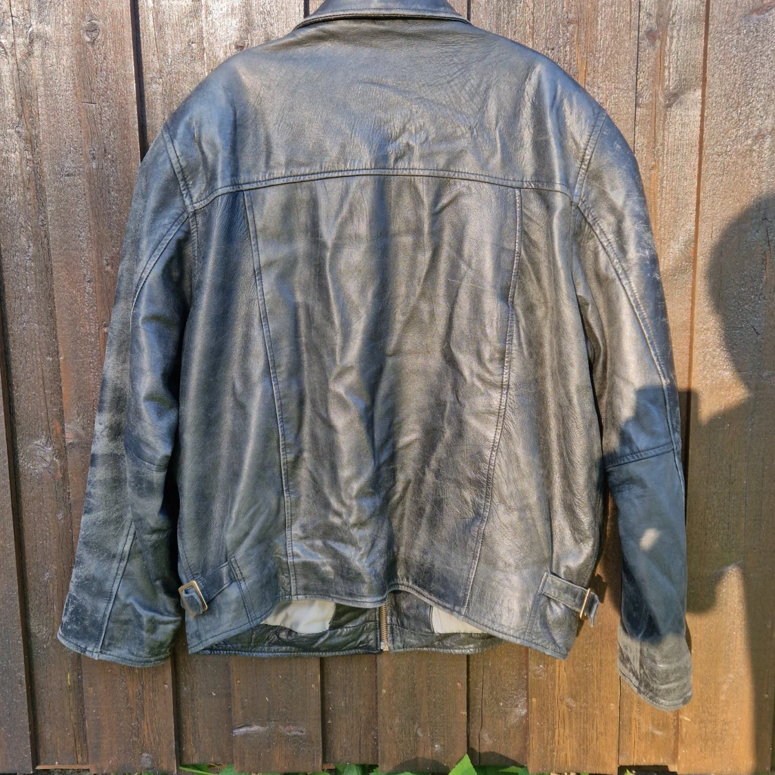 Woodlands läder jacka - 90