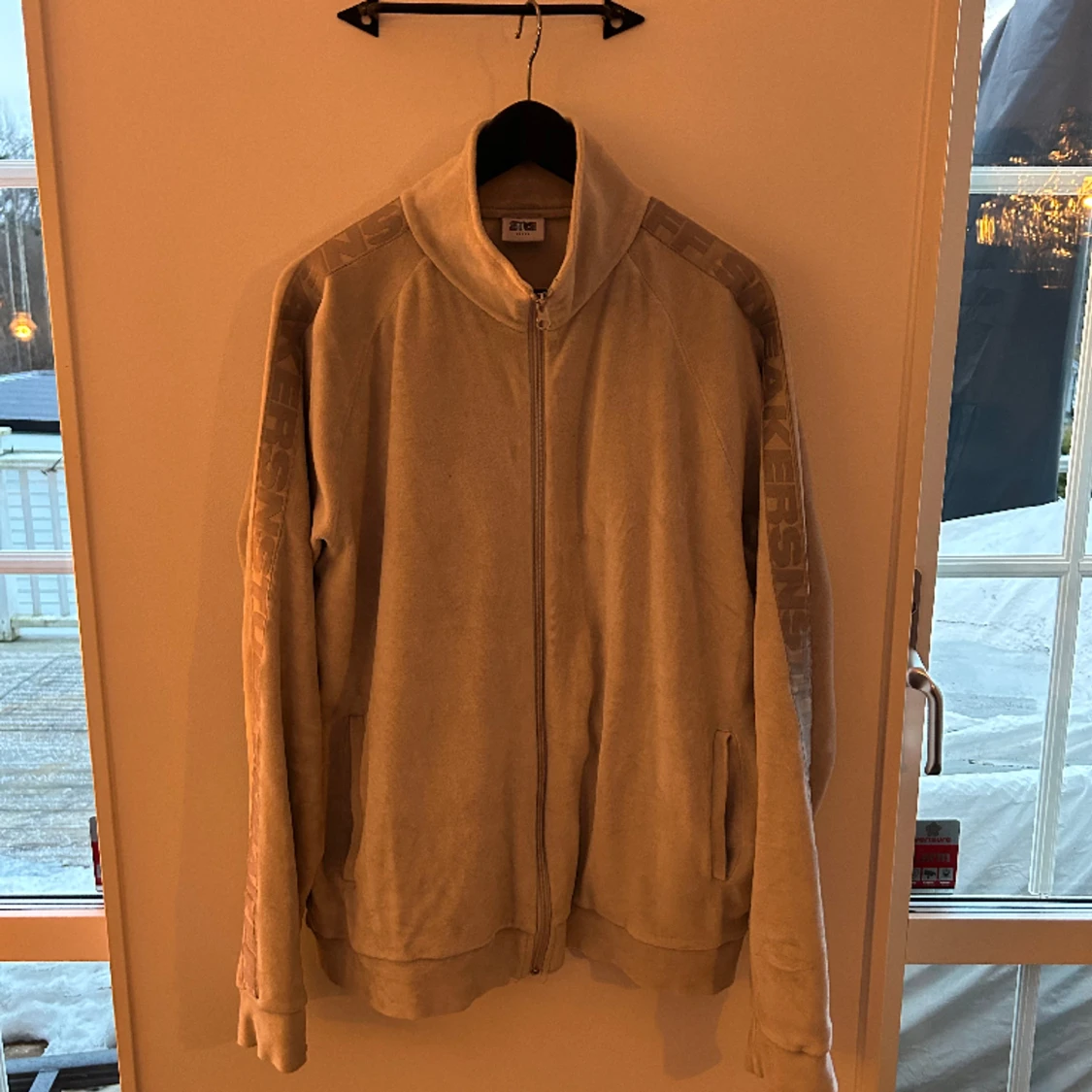 Ziptröja i velour SNS - 90