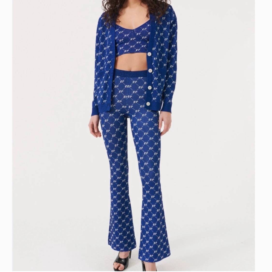 Baum Und Pferdgarten Set - Leggings/Byxor + Cardigan