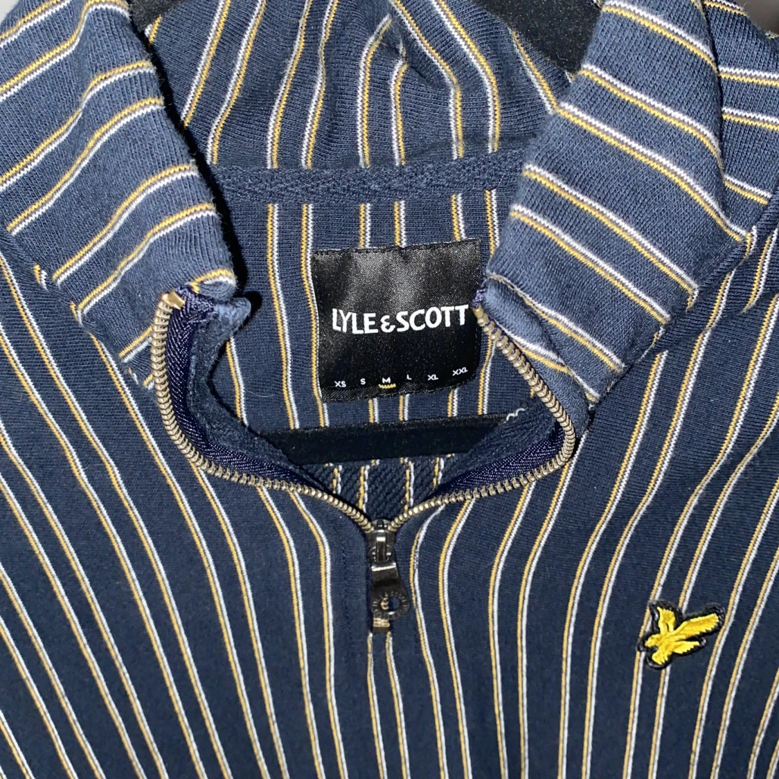 Lyle & Scott polo 1/4 zip - 91