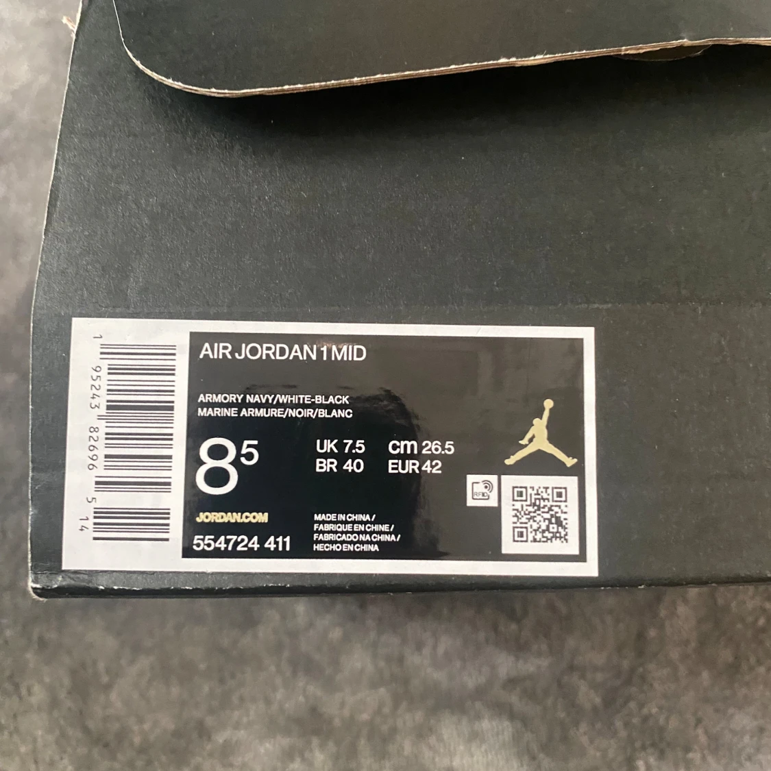 Air Jordan 1 Dark Teal Mid - 93