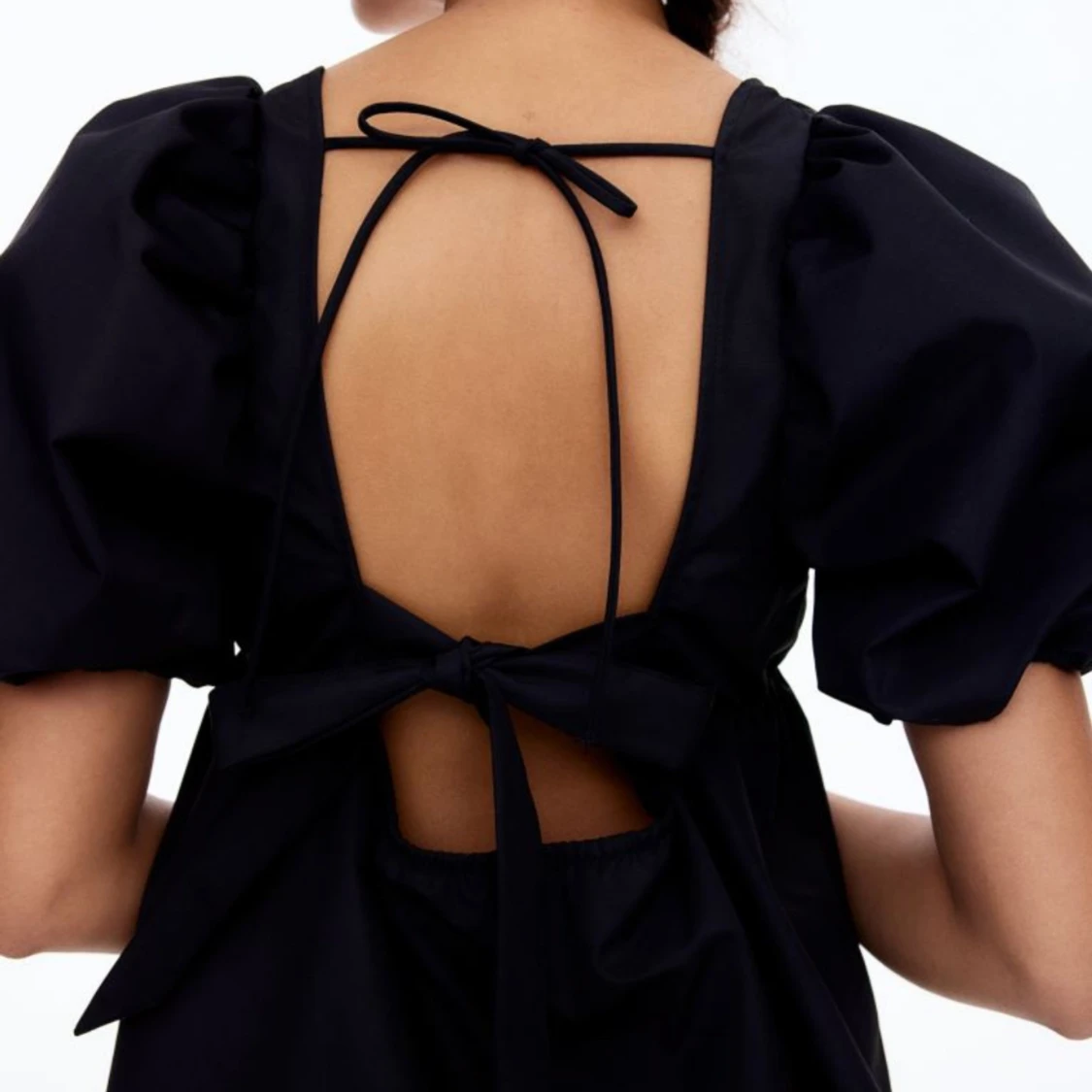 Blus med puffärm  - 90