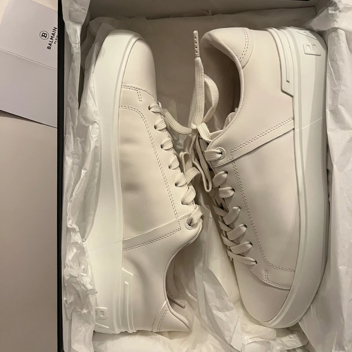 Balmain B-court flip sneakers