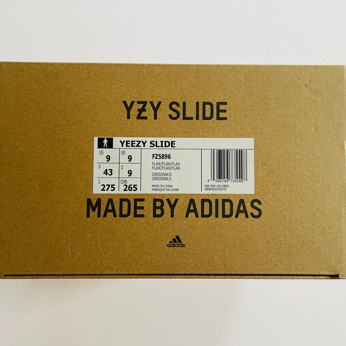 Adidas Yeezy Slide 'Flax'  - 92