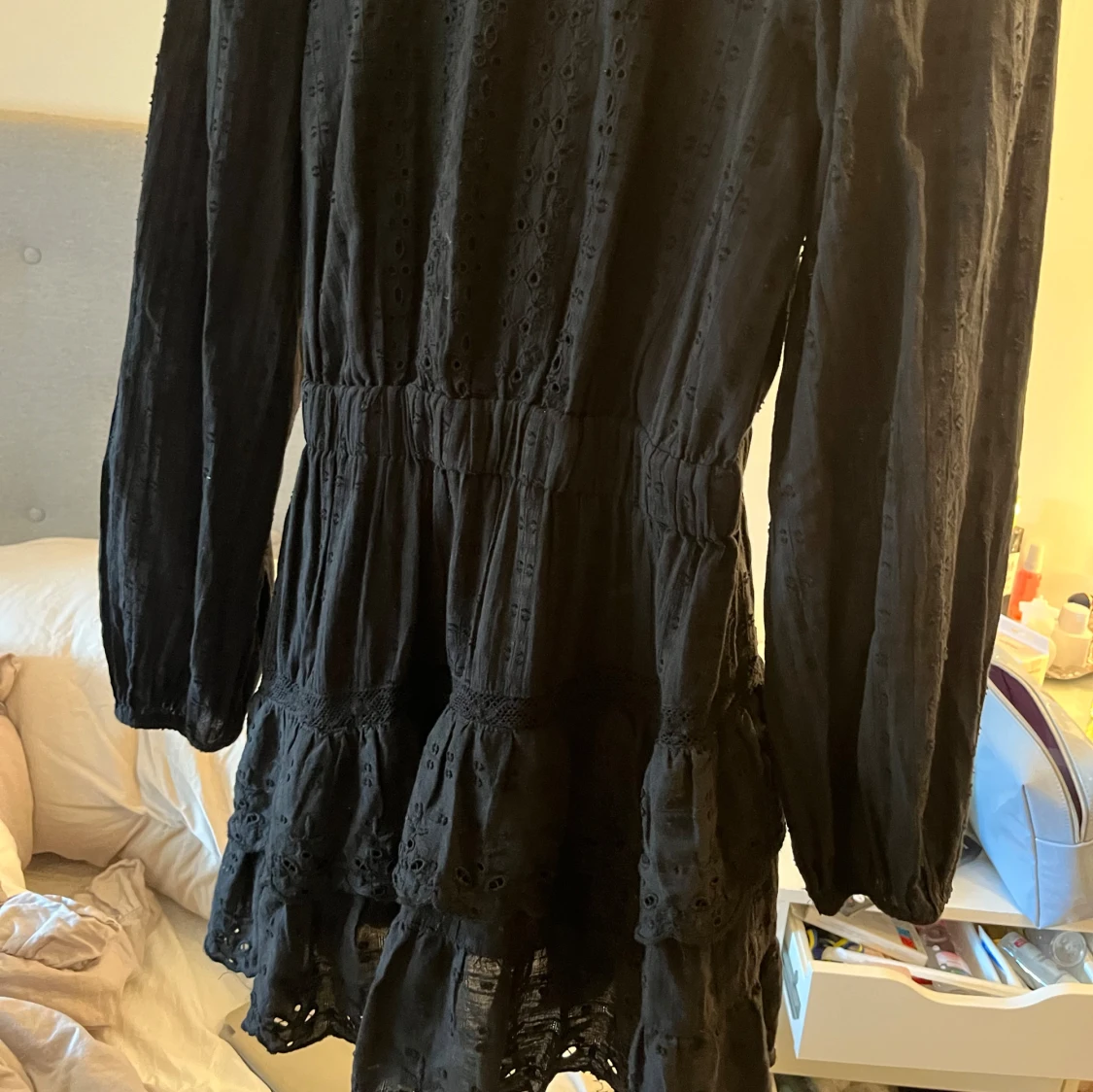 Broderad klänning - 90