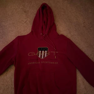Säljer gant hoddie röd - Storleken på hoodien är S. Den är bekväm att ha på sig. 