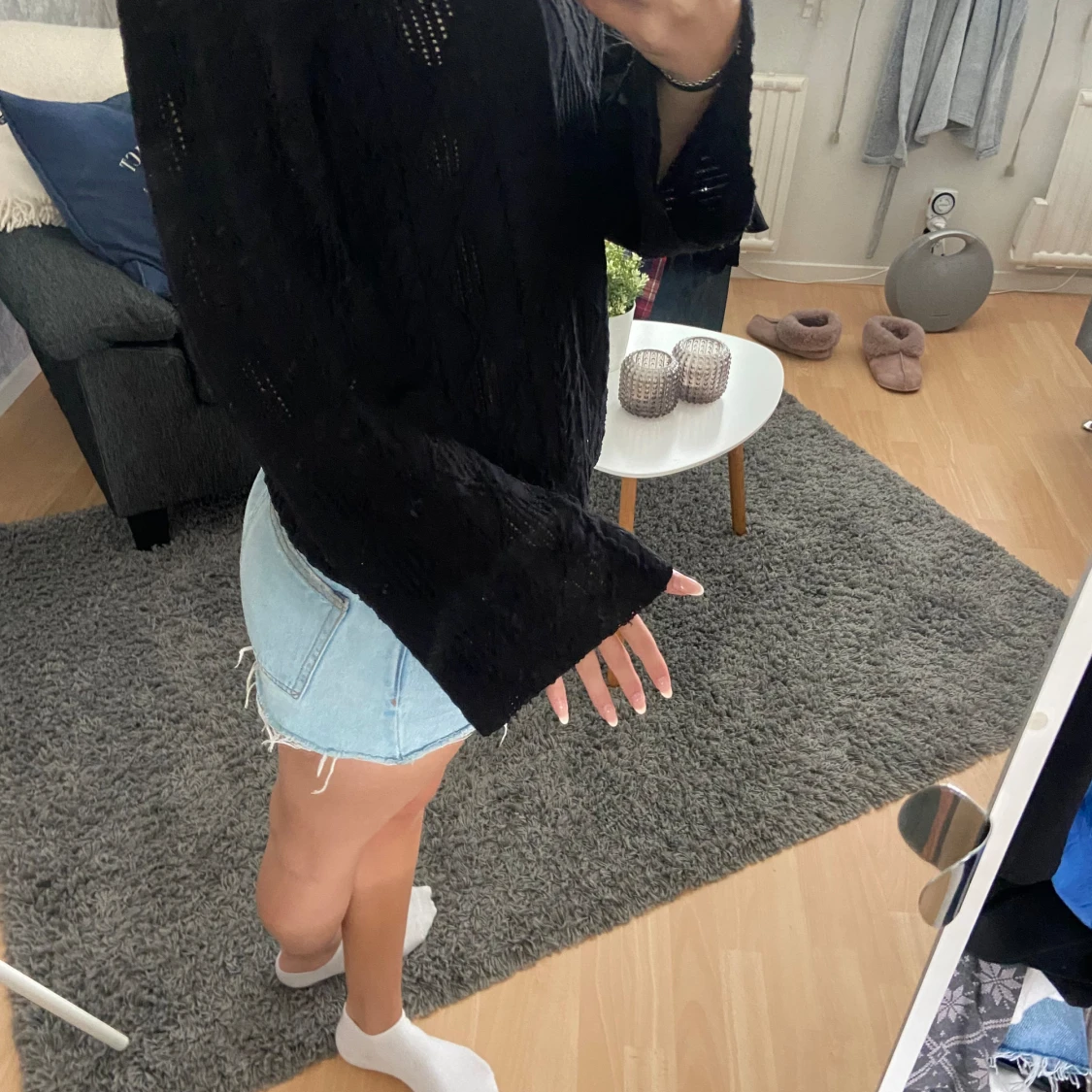 Svart hålig blus  - 91