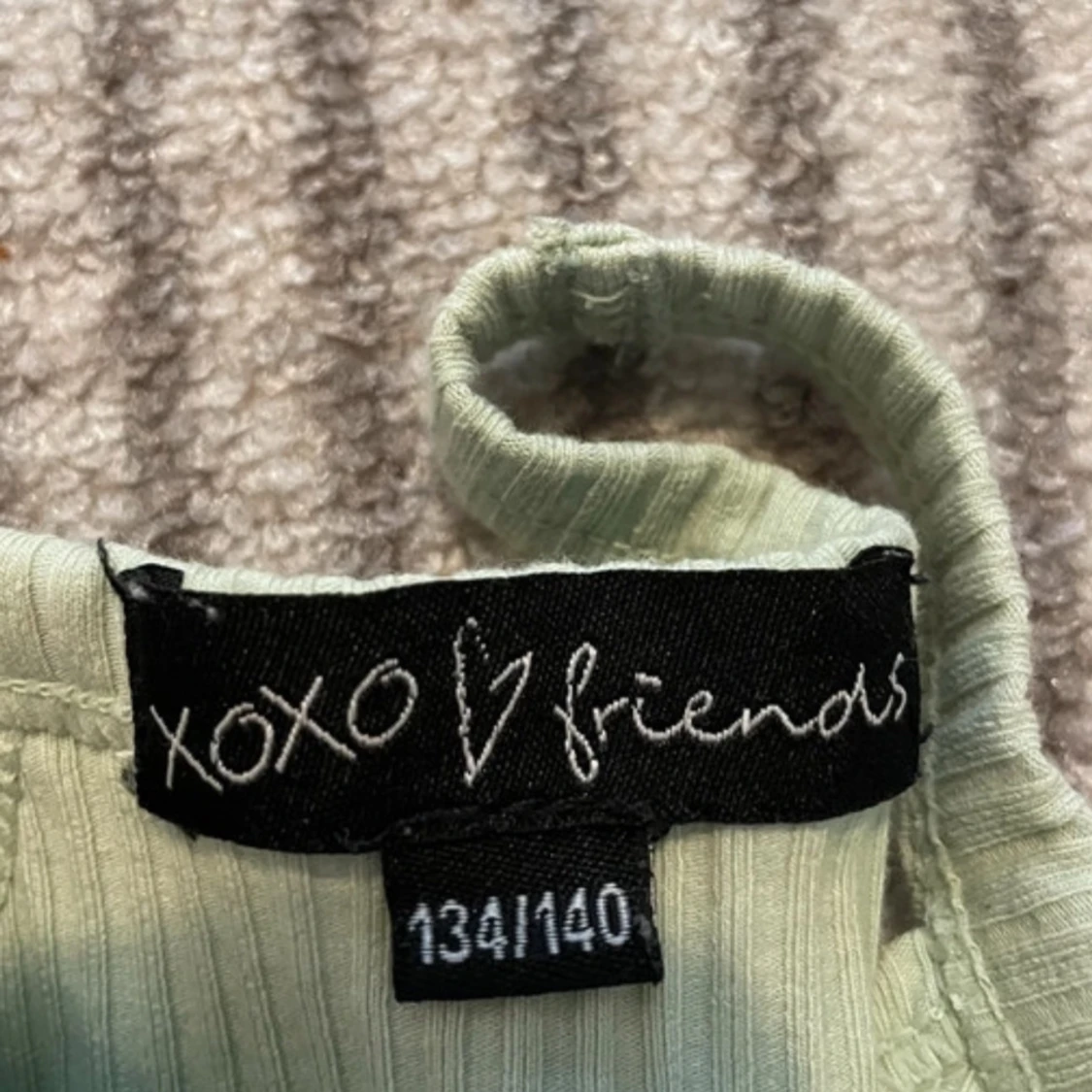 mintfärgat linne  - 90