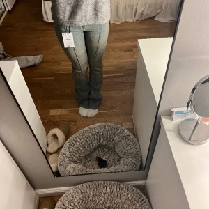 Bershka jeans - Säljer dessa helt nya jeans som är slutsålda, prislappen finns kvar. De är låga i midjan 