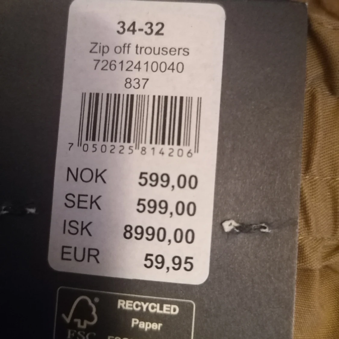 Nya skörts och byxa i samma  - 90