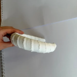 Vitt diadem  - Vitt diadem, med höjd!