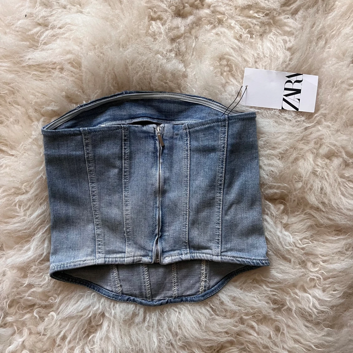 Jeans top från zara xs - 90