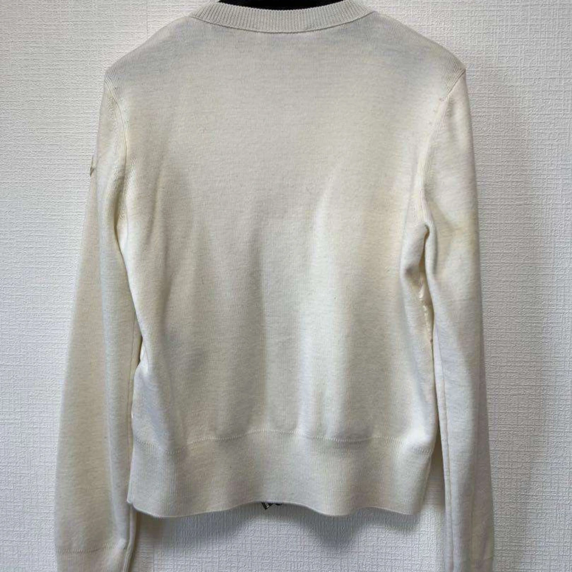 Vit moncler cardigan ÄKTA - 90