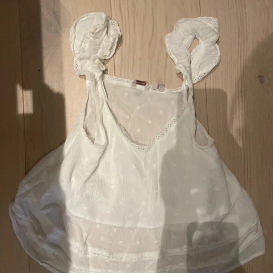 Vit topp från superdry