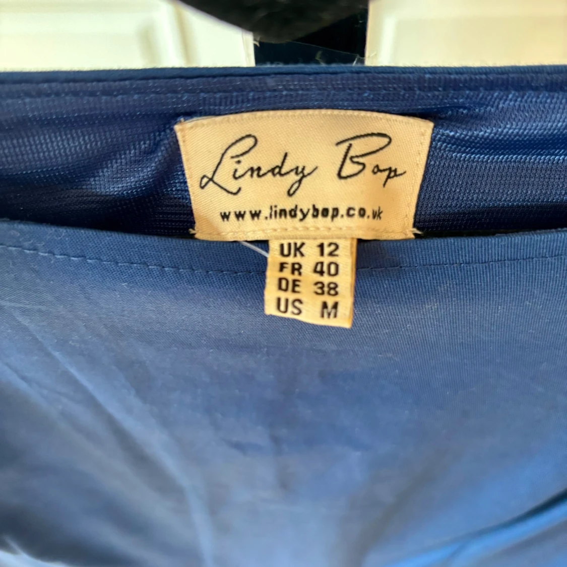 Mörk blå klänning, Lindy Bop - 91