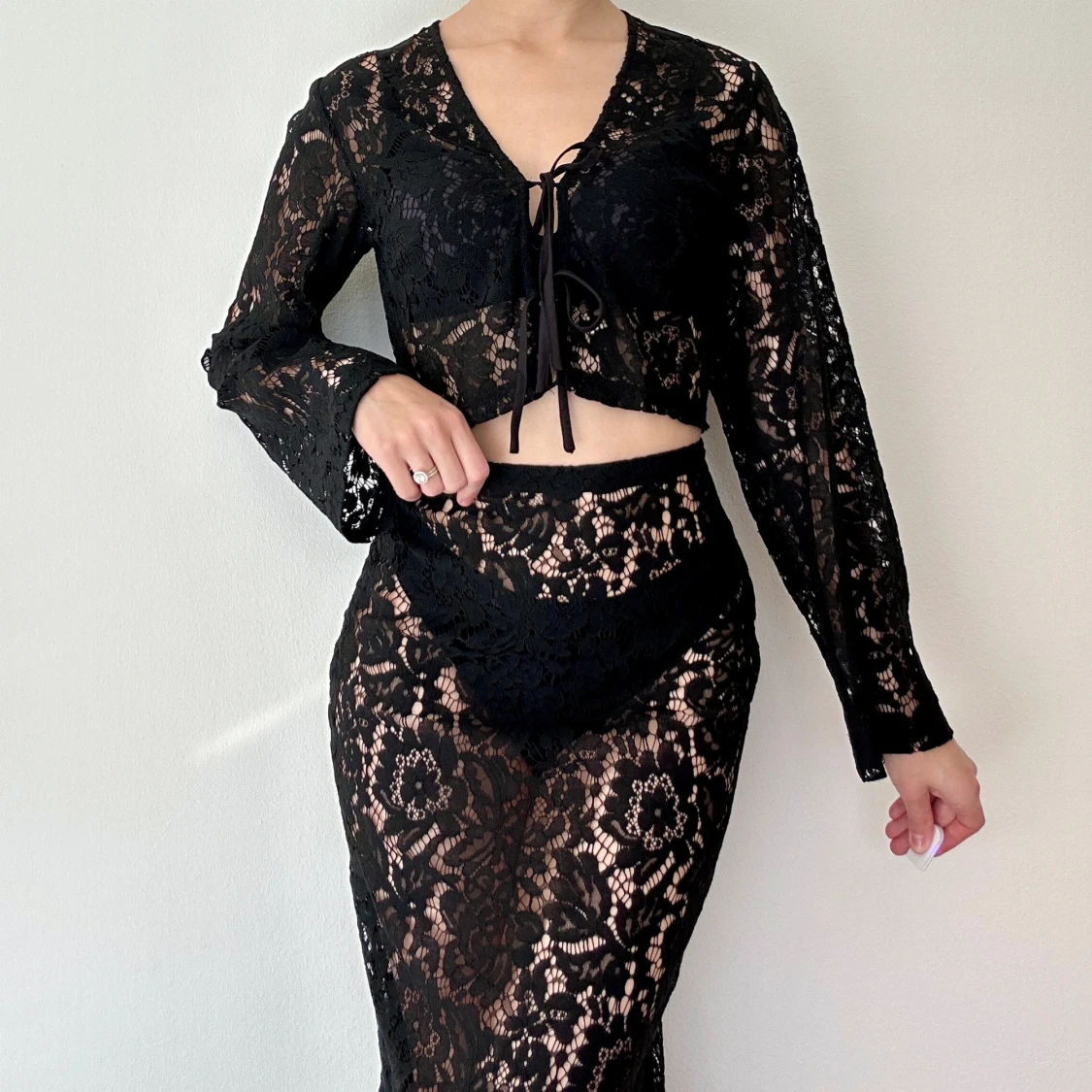 Set i spets från Josefine HJ x Na-kd - 90