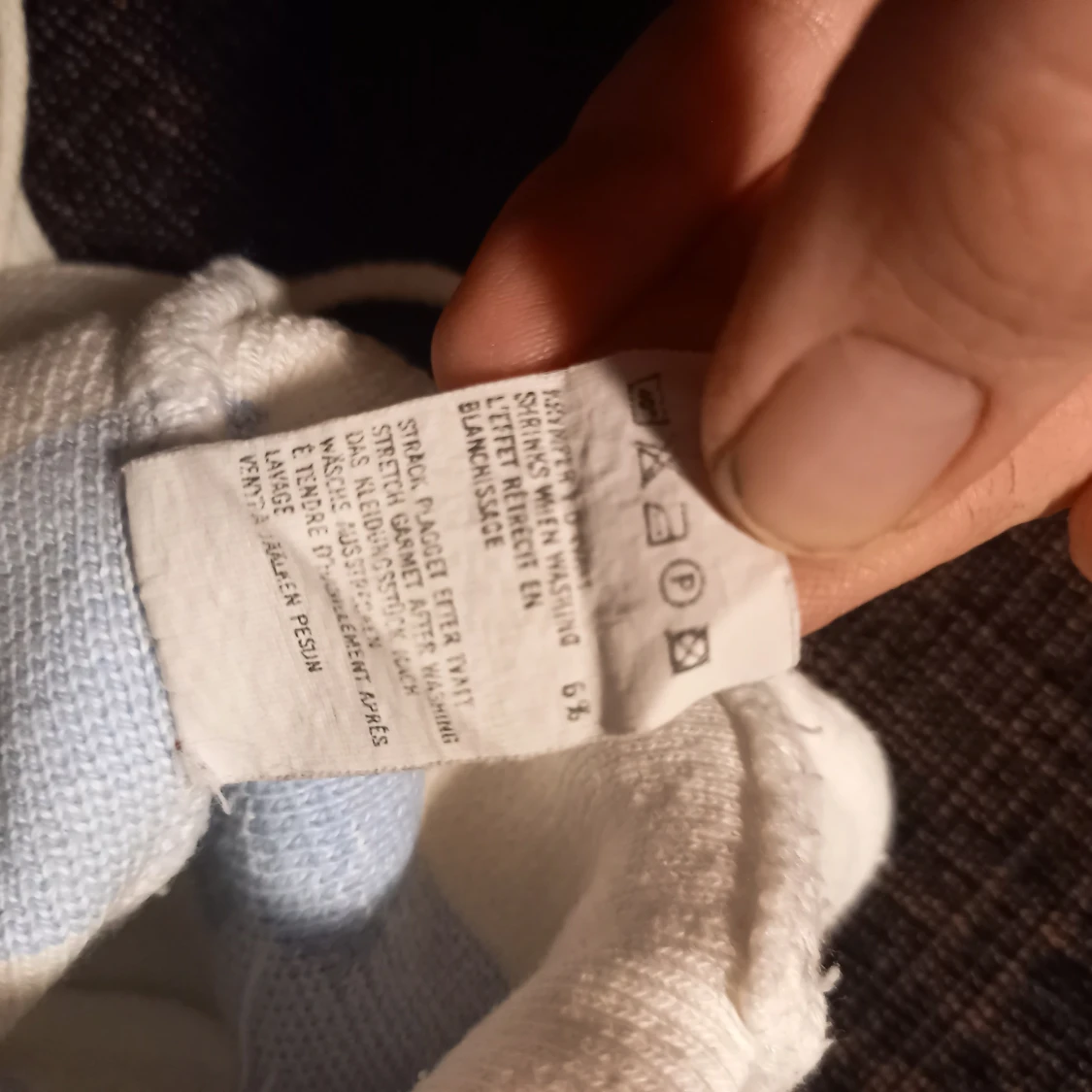 Vit vintermössa strl. 42 - 91