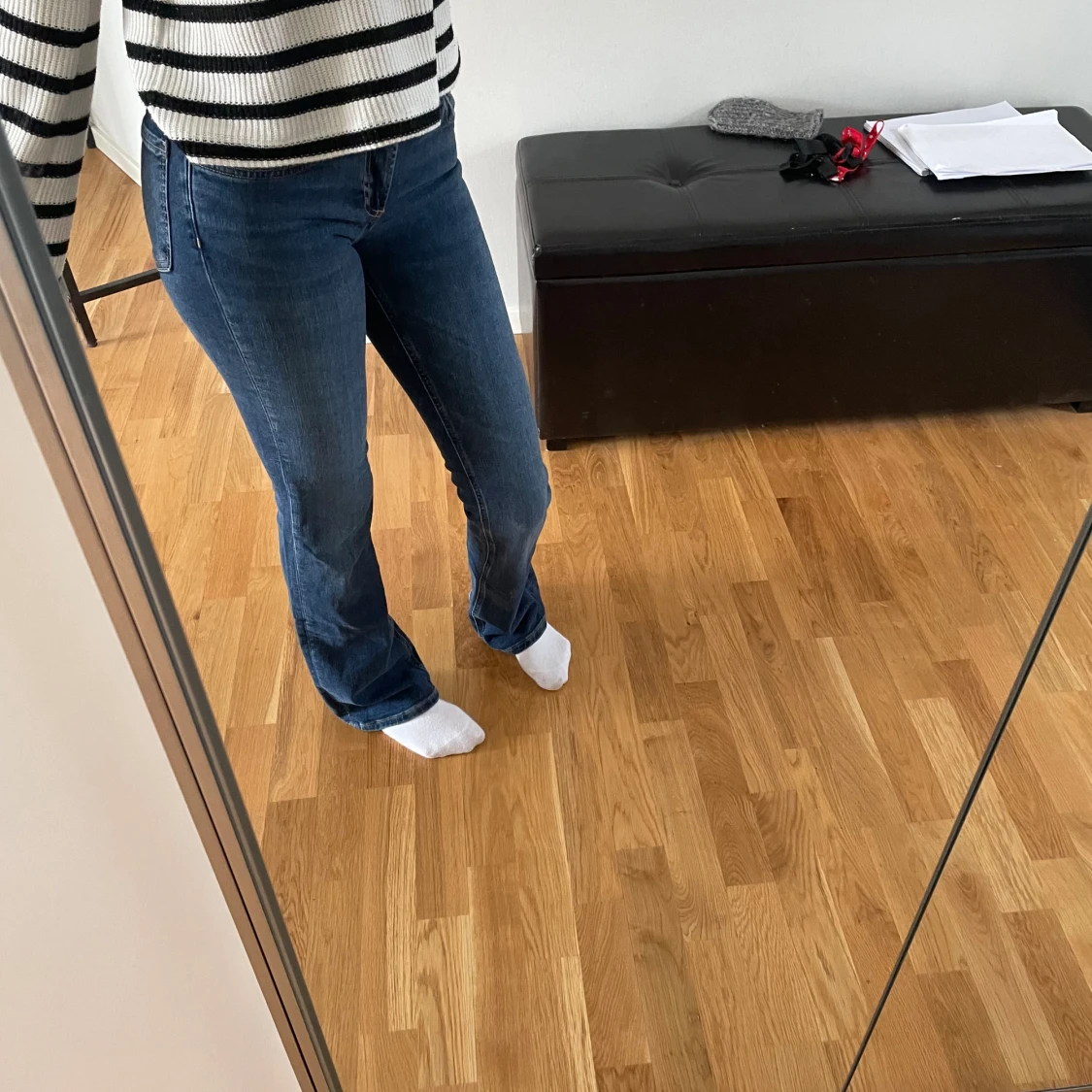 Lowwaisted Bootcut jeans - 90