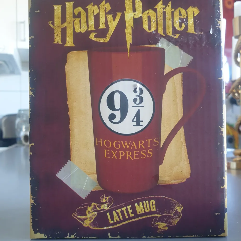 Harry potter mugg, helt oanvänd i orginalförpackning. Övrigt.