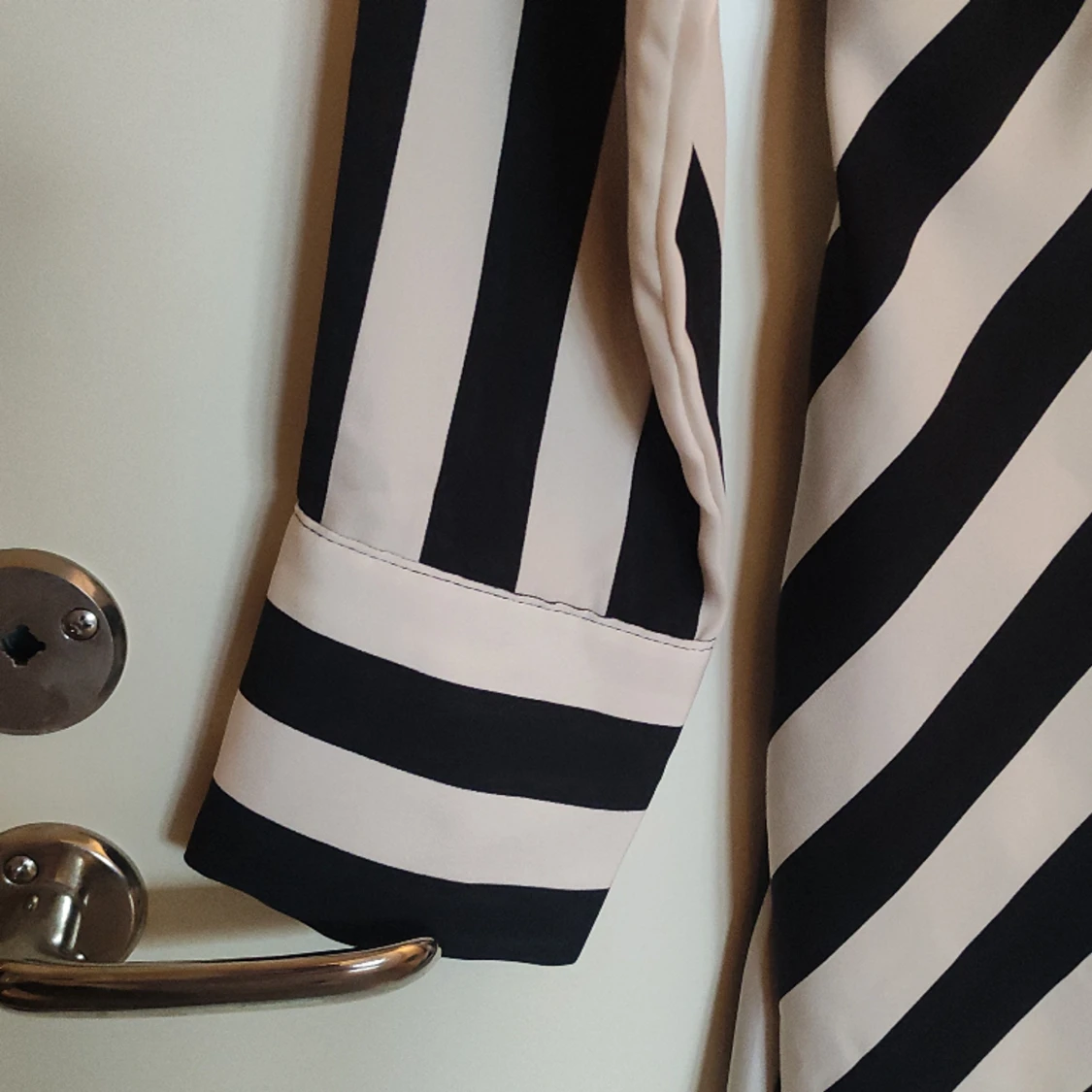 Superfin randig klänning - 91