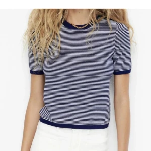 Zara randig stickad tshirt  - Från zara, säljs ej längre!!!
