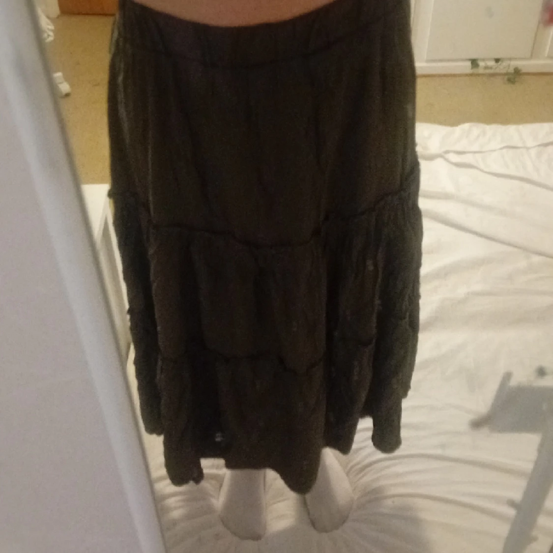 Grön kjol från shein💗 - 91