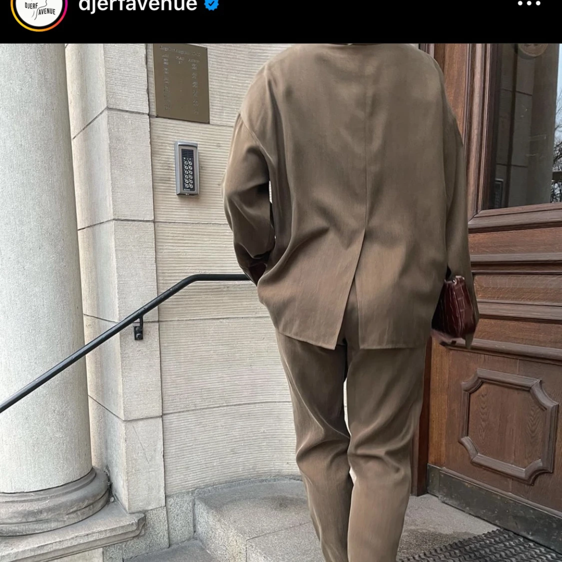 Djerf avenue mocha on the go pants  - 91