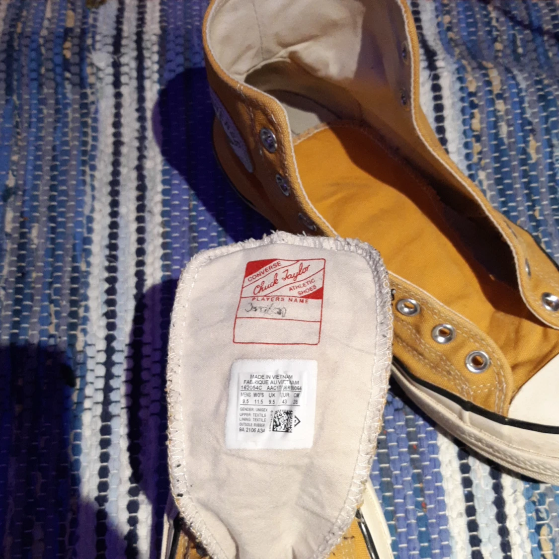 Gula converse "chuck 70s"  - 91