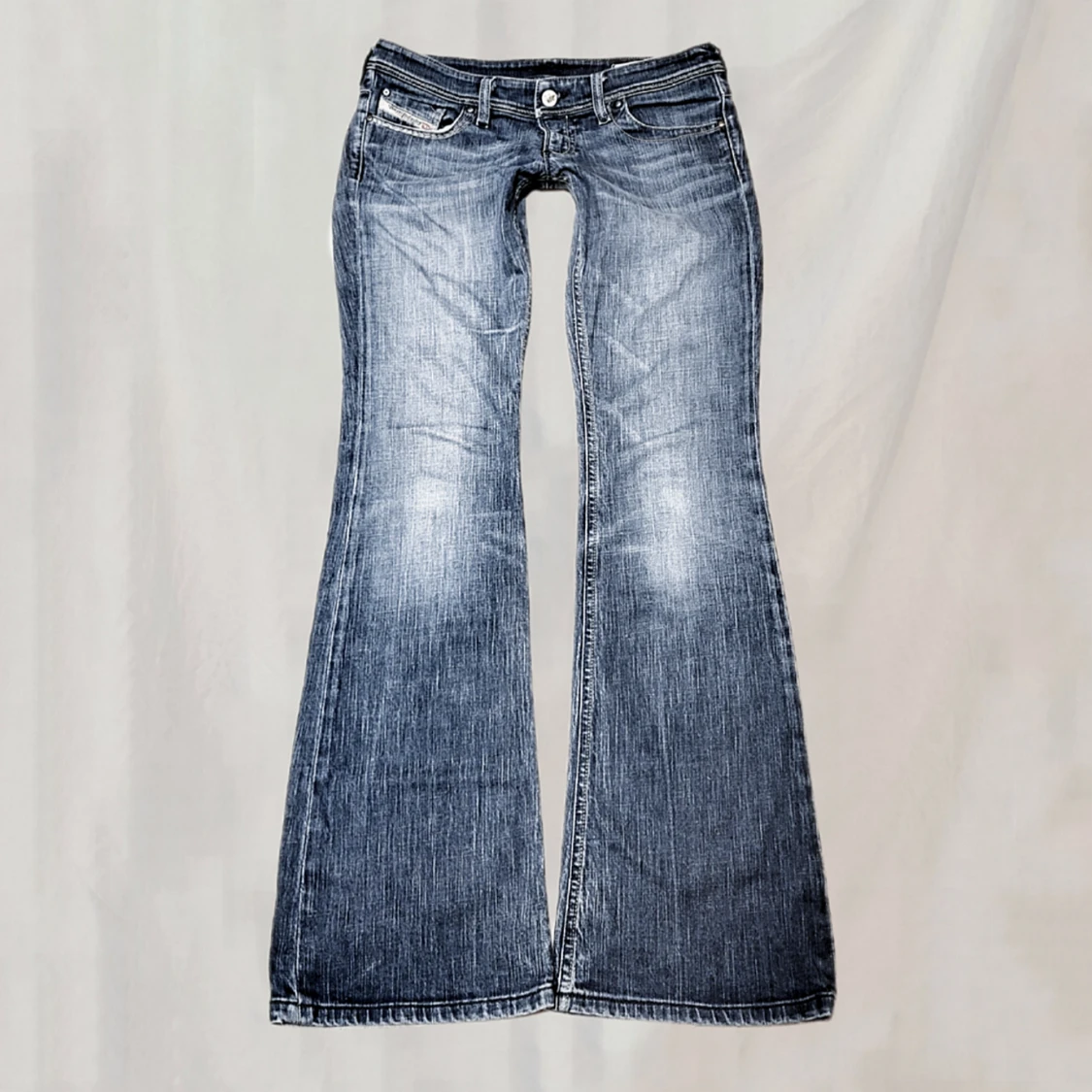 Lågmidjade jeans