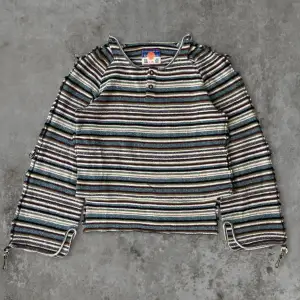 Blackmeans Japan Bondage Knit Sweatshirt i storlek M🪩Självklart äkta och fler bilder samt mått går att få privat❤️Pris går att diskutera vid snabb affär🫶