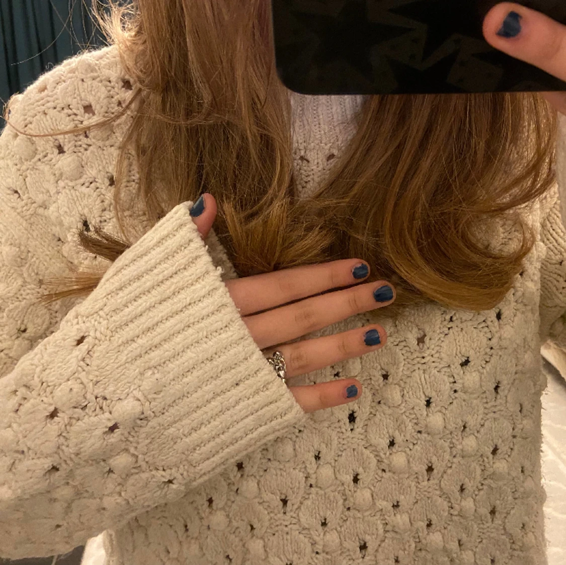 Stickad tröja  - 90