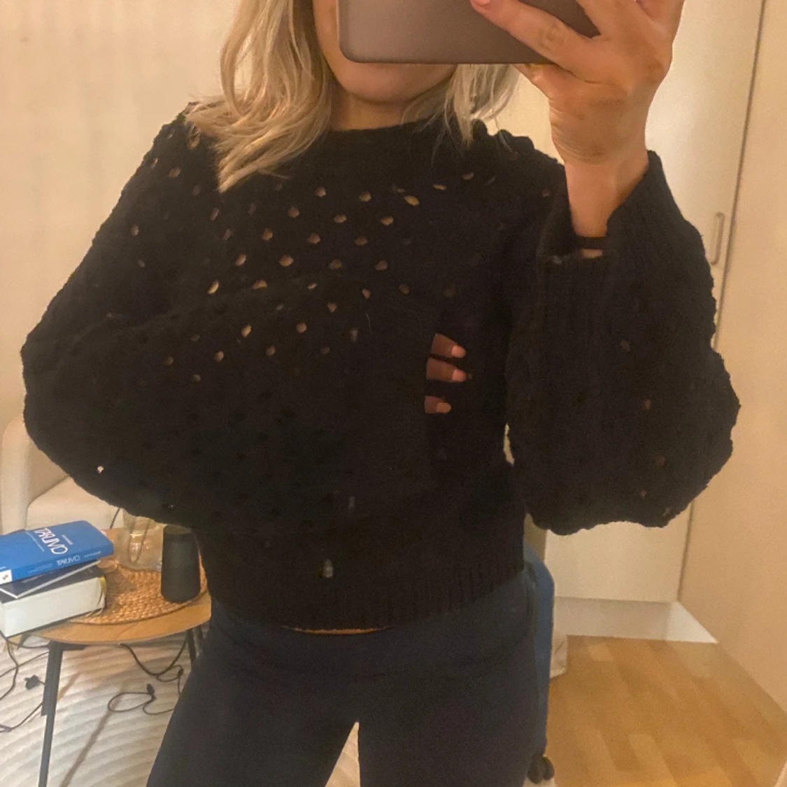 Stickad tröja  - 90