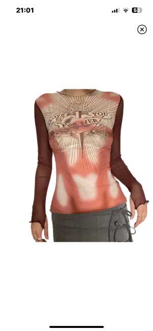 Mesh tröja - Cool långärmad meshtröja