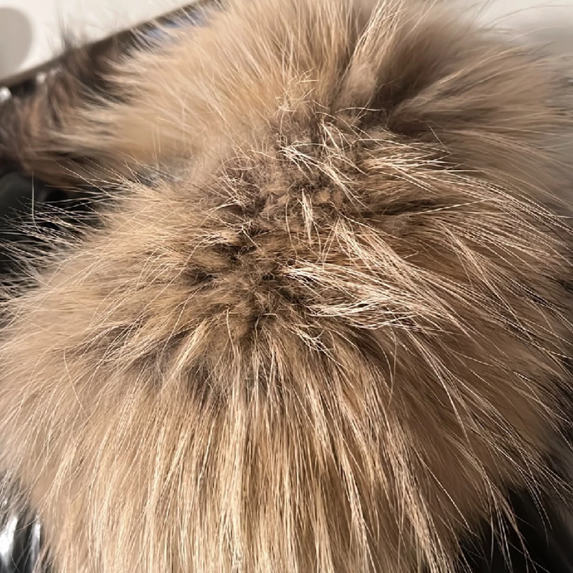 Vinterjacka med äkta päls - 91