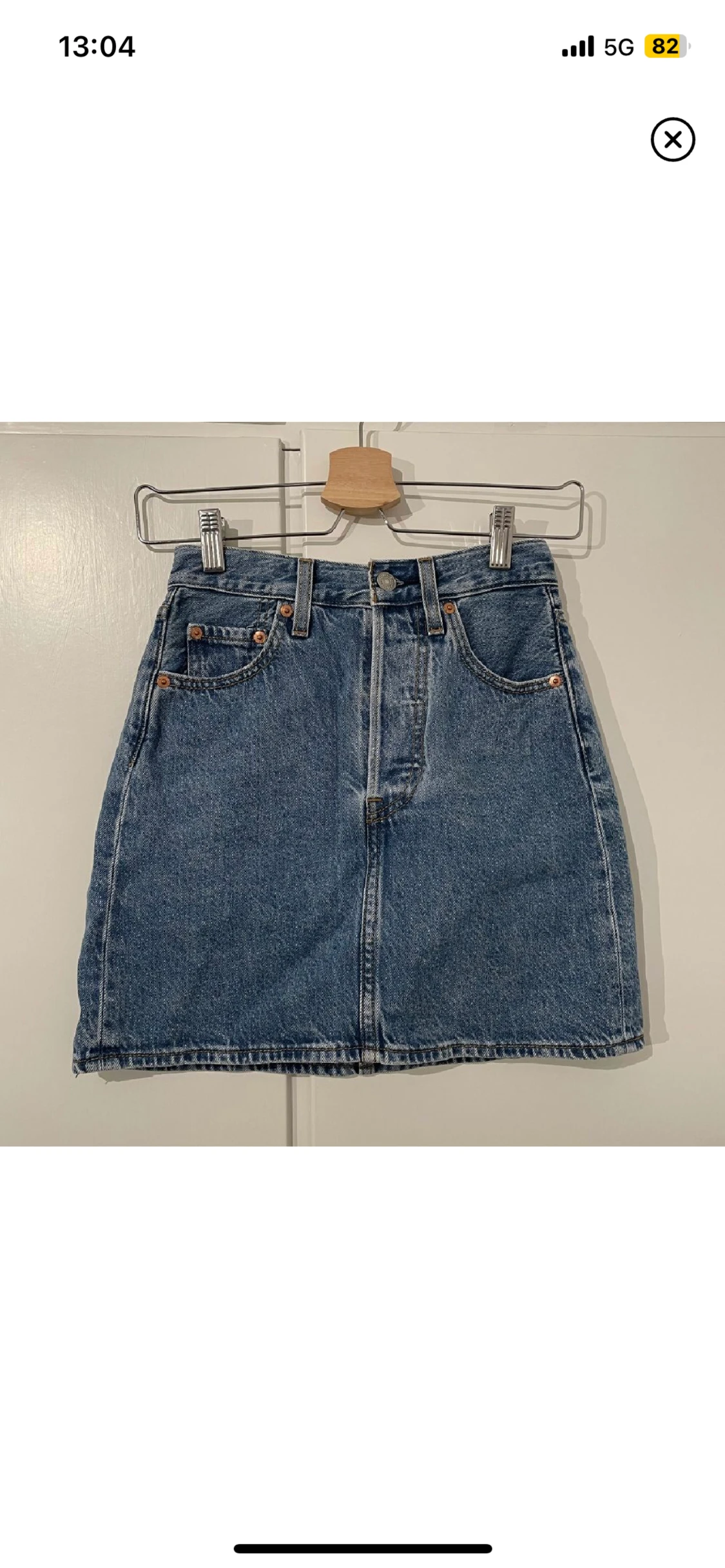 Levis Ribcage jeanskjol - 90