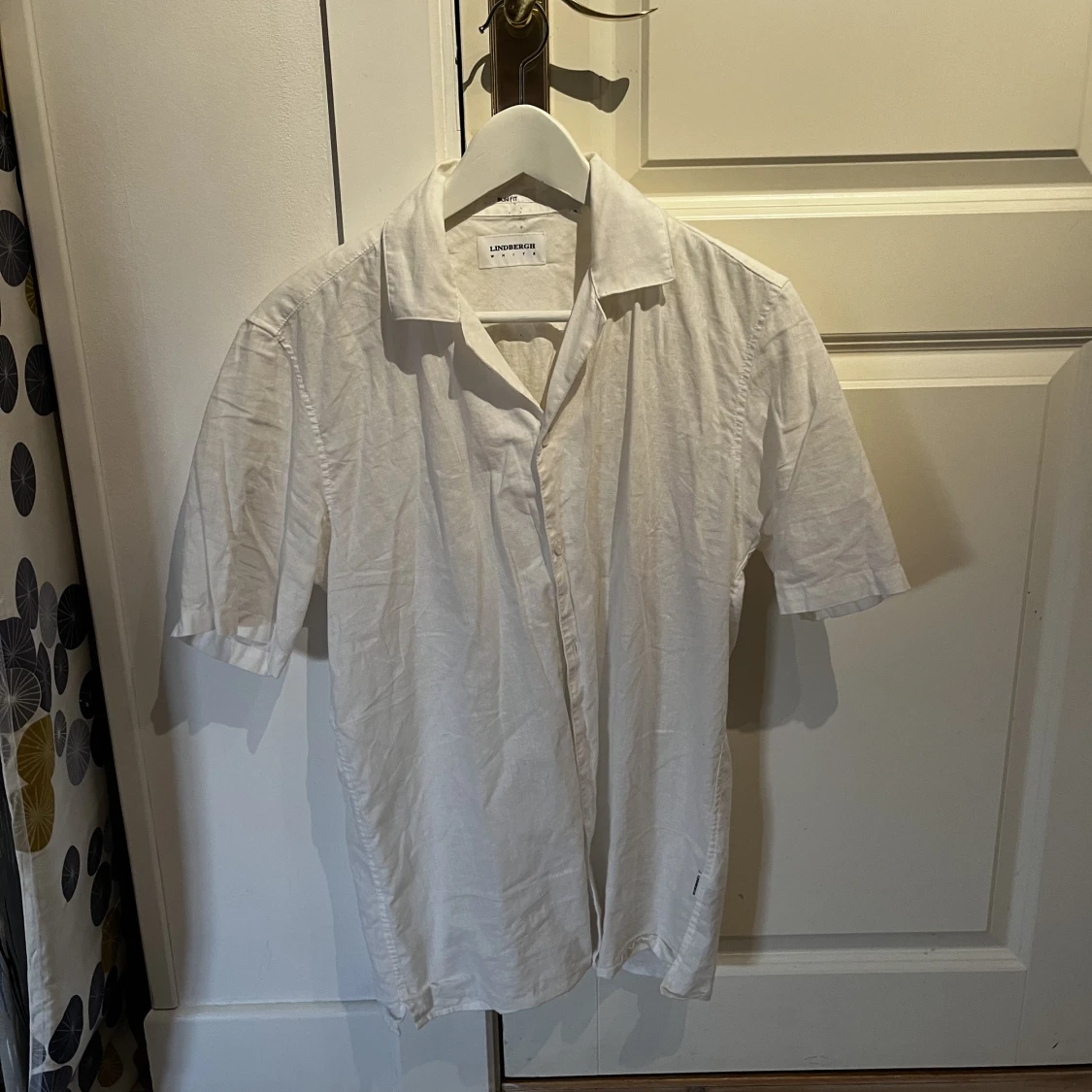 Vit linneskjorta lindbergh - 90