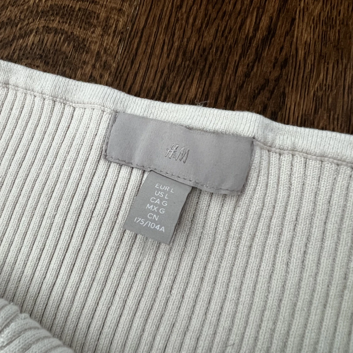 Ribstickad tubtop - 91