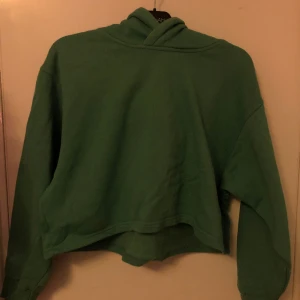 Hoodie - Croppad hoodie. Köpt begagnad. Okej skick. Köparen står för frakten.