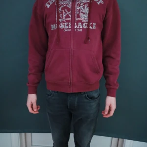 One of one hoodie - Wolf of mosebacke hoodie ifrån one of one!  Storlek: S Ny pris: 1000kr Condition: 7/10  Saknar ett par paljetter. Har mer detaljerade bilder om det önskas!