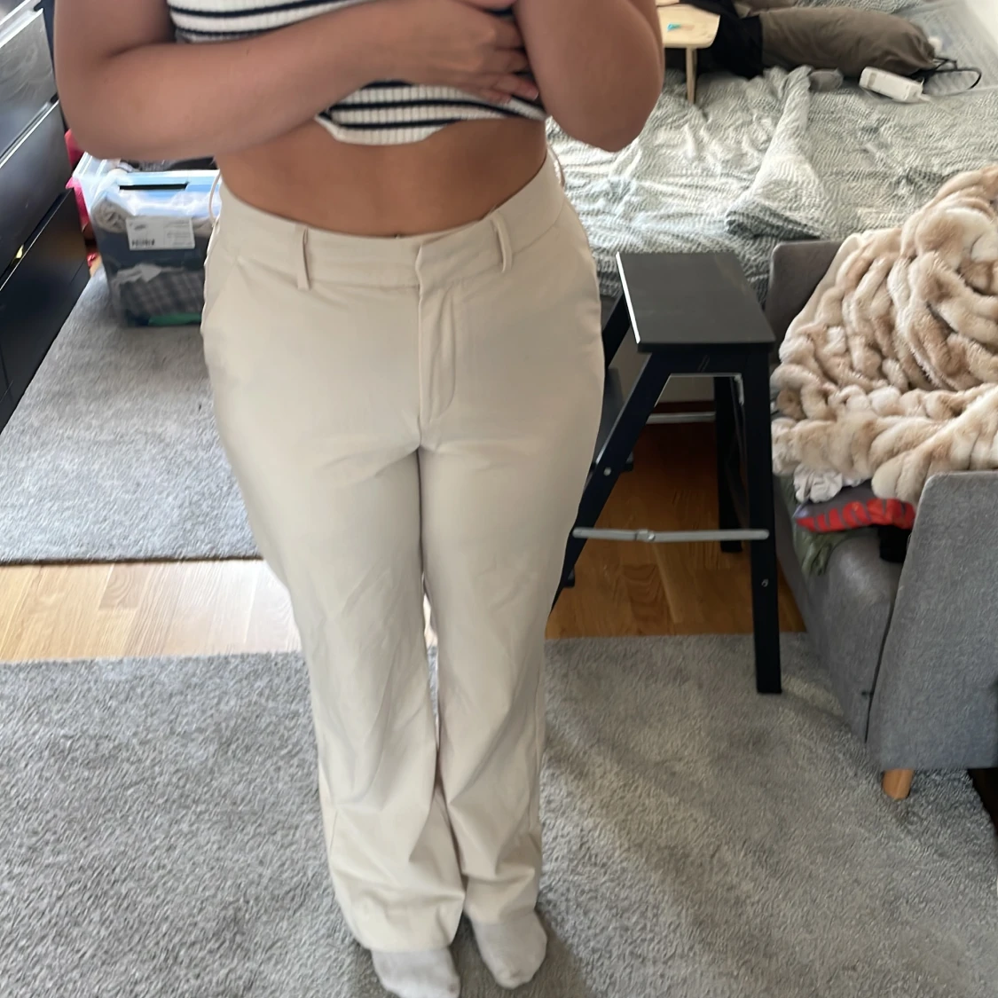 Kostymbyxor beiga  - 91
