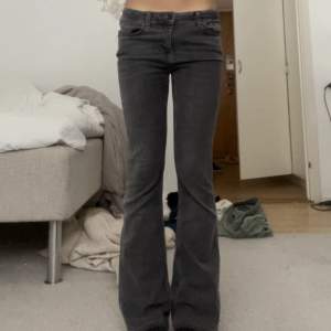 Barn storlek från Gina tricot men jag brukar ha 24 eller 25 i jeans. 
