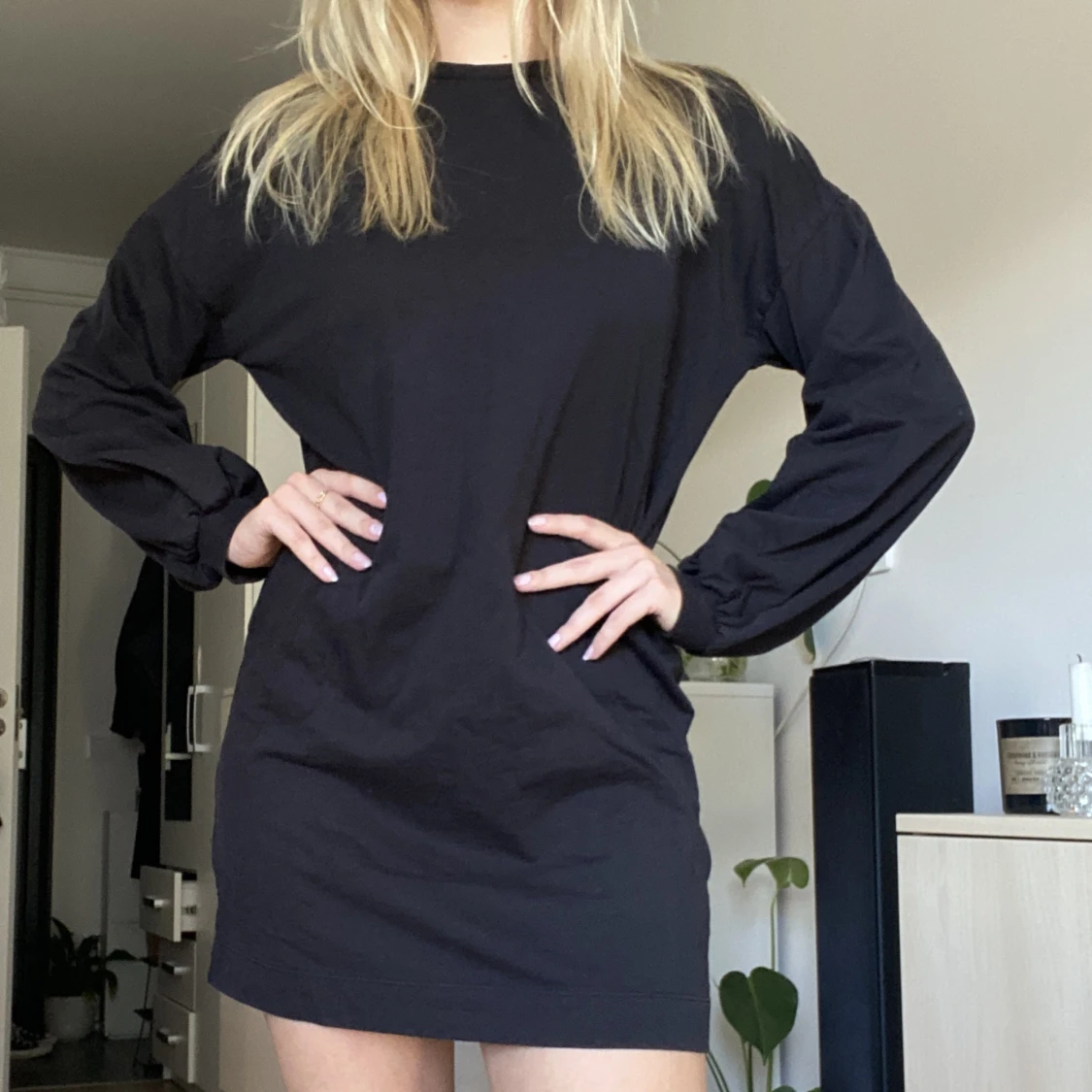 Sweatshirt klänning - 90